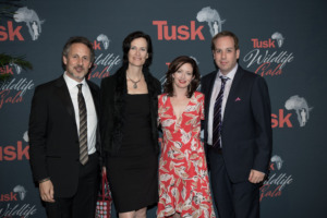 Director Richard Ladkani, Anita Ladkani, Kathleen Davidson, Director Kief Davidson at the Tusk Wildlife Gala 2017 in NYC © Tusk Wildlife Gala 2017