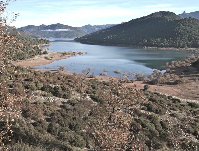 Swamp of Tranco. Guadalquivir. Cazorla. 